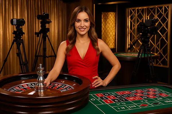 Roulette dealer stream