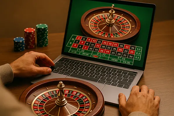 Smartphone roulette game