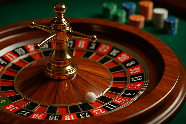 Players at roulette
