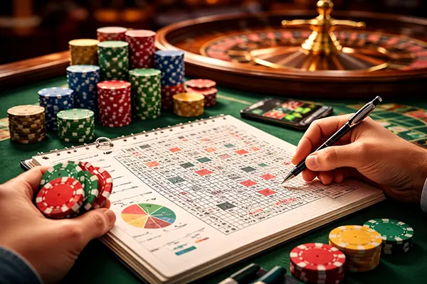 Roulette numbers layout