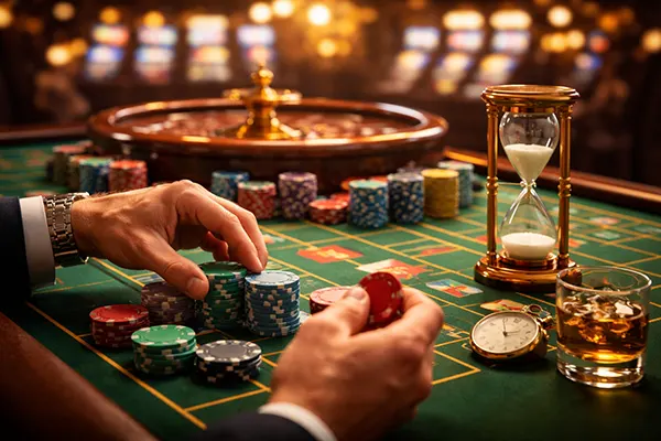 betting chips layout