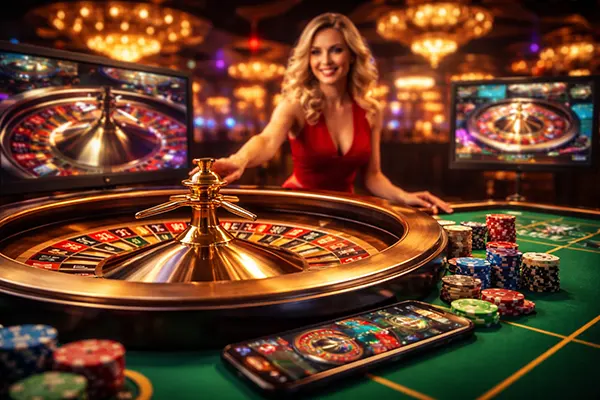 casino game interface