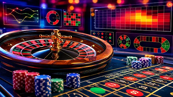 Roulette data panel