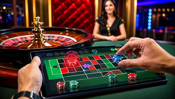 Roulette betting window